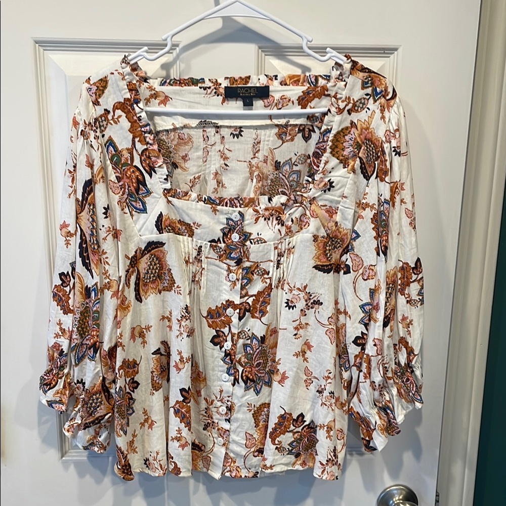 Rachel Rachel Roy Floral Print Women's Top